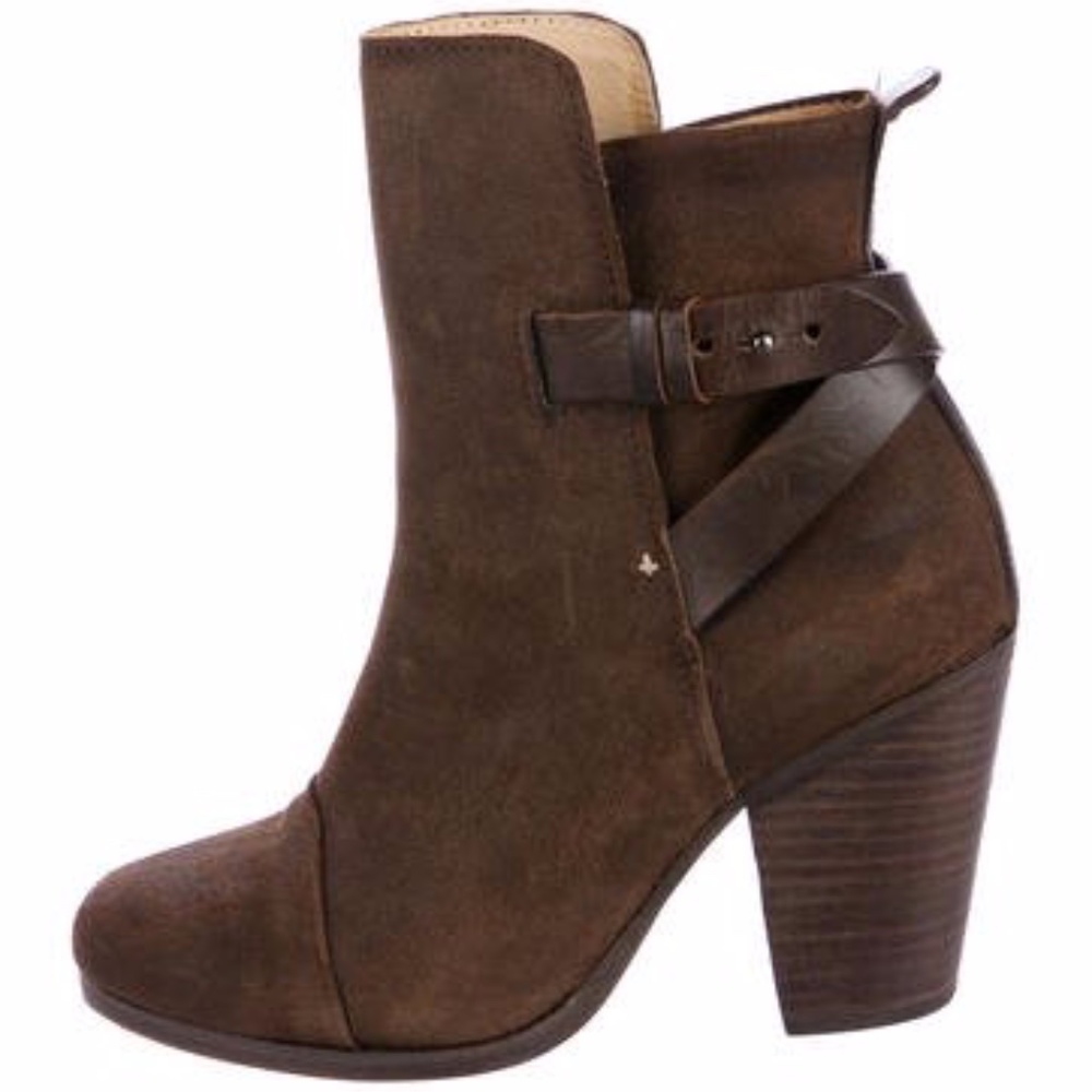 Rag & Bone Brown Kinsey Boots/Booties